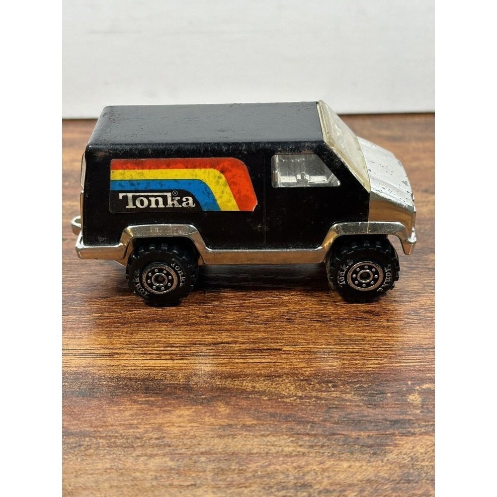 Vintage Tonka 1978 Black Jeep Truck‎ Toy Collectible VTG READ